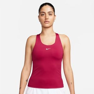 Nike NEW 2023 swoosh dri fit tank with built in bra